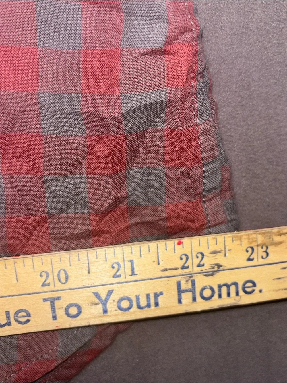 True Religion Plaid Collared Button Down Pocket Shirt